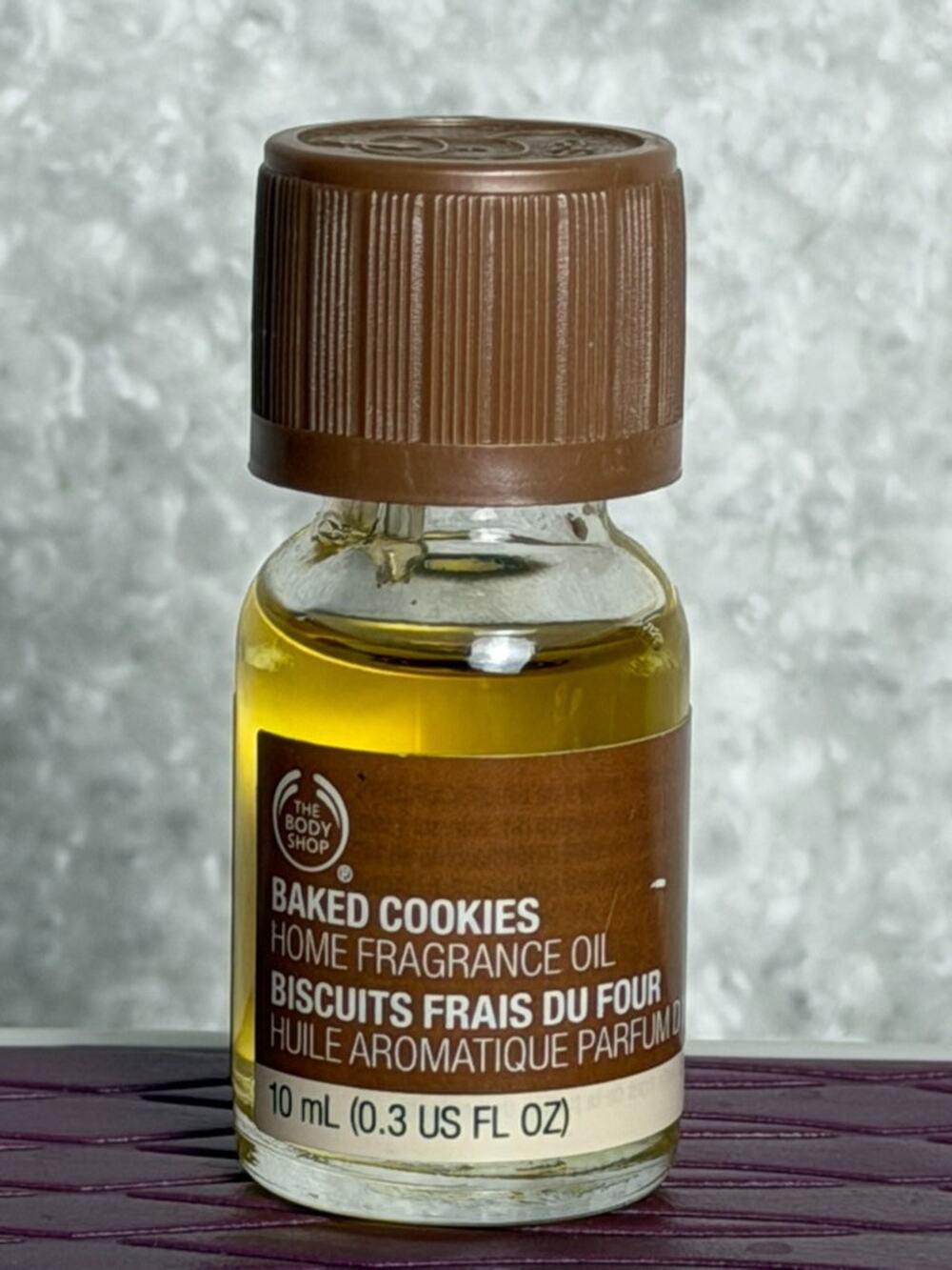 The Body Shop BAKED COOKIES Home Fragrance Oil 10mL New - Discontinued